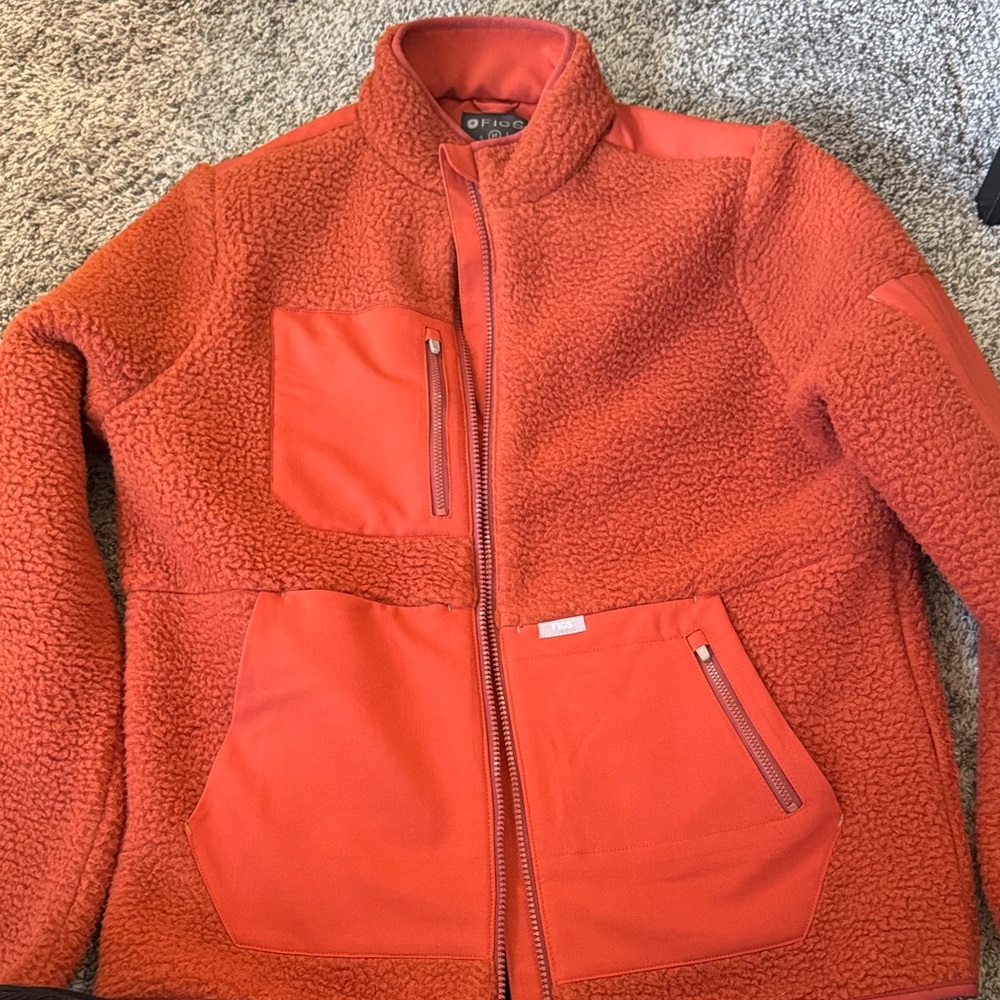 Figs Auburn Sherpa Jacket